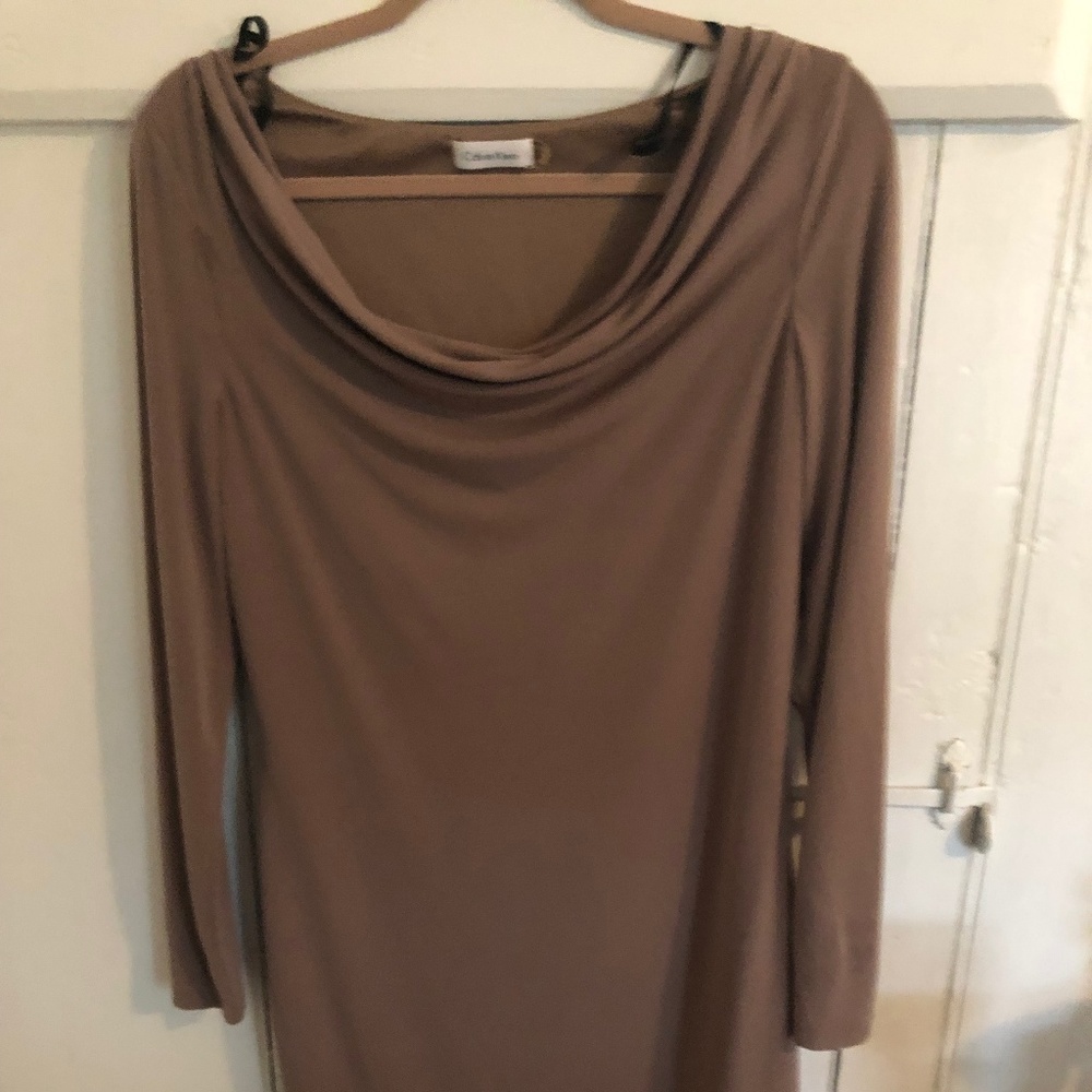Calvin Klein Cowl Neck Dress